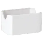 image of Steelite 11010389 Sugar Packet Holder, Ceramic 4.125"×2.75"×2.0", Dishwasher/Oven Safe - 1 Dozen