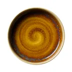 image of Steelite 17840559 - 8" Round Ceramic Bowl, 1.25 Qt Amber Tone‑on‑Tone Glaze, General Use - 1 Dozen