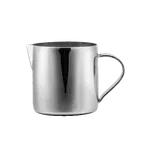 image of Steelite 5368S513 Creamer Pitcher - 5.5 Oz Milk Jug, 3.75" X 2.625" X 2.625" Stainless Steel Kent