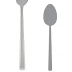 image of Steelite 5506J061 Serving Spoon 9-1/4" 18/10 Stainless Steel La Tavola Non-Insulated Handle - 1 Dozen