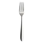 image of Steelite 5746SX023 Dessert Fork - 7" Stainless Steel Folio Flatware Whitfield Design - 1 Dozen