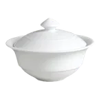 image of Steelite 6300P044 - 1.0 Qt (33 Oz) Porcelain Bowl Aura 7.88" x 3.38" Oven Safe 465°F - 24/Case
