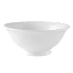 image of Steelite 6634V609 - 9.75" Round Porcelain Salad Bowl, 2 Qt (64 oz) Oven Safe to 660°F, White, 1/Case