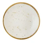 image of Steelite 68A540EL043 - 10" Diameter Round Coupe Melamine Dinner Plate, White, Reusable, 6/Case