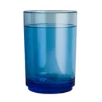 image of Steelite 7032DR006 - 16 Oz Blue Aspen Tumbler, 3.375" x 4.875", Polycarbonate, Guarantee - 1 Dozen