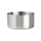 image of Steelite 7600CV010 - 6 oz Stainless Steel Sauce Cup Ramekin, 3.0" x 1.75", - 1 Dozen
