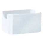 image of Steelite 9001C389 Sugar Packet Holder, 4" x 2.125" China, Vogue Finish Oven Safe to 530°F - 1 Dozen