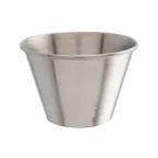 image of Steelite GWRAMST2V Vintage Stainless Steel Ramekin, 2.5 Oz (2.375" x 1.75"), Vintage Look - 24/Case