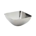 image of Steelite GWSBSQ18 Square Snack Dish, 6 oz, 3.5" x 3.5" x 1.625" Stainless Steel - 24/Case
