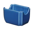 image of Steelite HL479337 - Fiesta/Lapis China Sugar Caddy, 3.5" x 2.625" x 2.25", Oven Safe 425°F - 1 Dozen