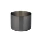 image of Steelite UF92112 Ramekin/Sauce Cup, 9 Oz, 2.953" x 2.953" x 2.25" Stainless Steel Black - 6/Case
