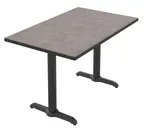 image of Plymold 24030TPD Rectangular Laminate Table Top, 24x30, 3/16 Dur-A-Edge