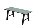 image of Plymold 30072TPDA30 Atlas Communal Table, 72" x 30", Rectangular, Laminate Top, Steel Legs
