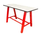 image of Plymold 30072TPDA42 Atlas Communal Table, 30x72, Rectangular, Bar Height, Laminate Top