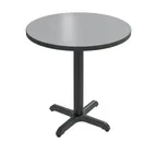 image of Plymold 48000PVC Round Laminate Table Top, 48" Dia., PVC Edge Molding