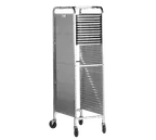 image of Alexander Industries EL-36 Mobile Bun Pan Rack, 69H x 21.25W x 26D, 36 Capacity, Aluminum, NSF, End Loading