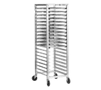 image of Alexander Industries HDE-402 Bun Pan Rack, 72"H, 1200 lb, All Welded Aluminum, Open Sides, 3" Centers