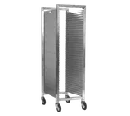 image of Alexander Industries HDEL-40 Heavy Duty Bun Pan Rack, 72"H, 40 Capacity, All Welded Aluminum, End Loading, 1200 lbs
