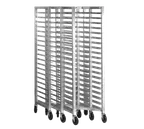 image of Alexander Industries HDOV-700-NESTING 71"H Mobile Oval Tray Storage Rack, 10-Tray 1200 lb Capacity