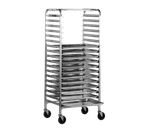 image of Alexander Industries S-413 Bun Pan Rack, 68H, 24 Capacity, 2 Centers, Aluminum, NSF, Side Loading
