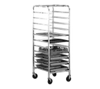 image of Alexander Industries U-400 Universal Sheet Pan Rack, 68H x 23W x 26D, 11 Capacity, Aluminum, NSF