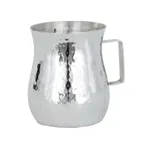 image of American Metalcraft CHS2 Bell Creamer, 2-Oz, 2-1/4" L x 2" W x 2-1/4" H, Stainless Hammered Finish