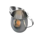 image of American Metalcraft CP500 Creamer Pitcher 5 oz 2-1/2"x4-1/4"x2-7/8" Bell Handle Lip Stainless Finish