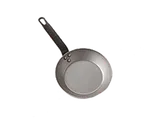 image of American Metalcraft CSFP8 8" Fry Pan, Carbon Steel, Riveted Handle, Induction, Oven/Broiler Safe, Uncoated