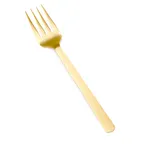 image of American Metalcraft GVHF - 13" Cold Meat Fork, 18/0 Stainless Steel, Gold Hammered