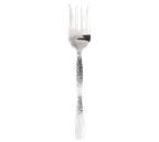 image of American Metalcraft HM11CMF - 11" Hammered Buffet Cold Meat Fork, Stainless Steel