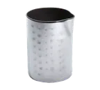 image of American Metalcraft HMCM2 4 Oz Stainless Steel Creamer Pitcher, 2" Dia x 2-3/4" H, Hammered Finish