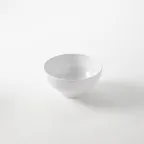image of American Metalcraft NBW30 Rice Noodle Bowl, 30 Oz, 7" Diameter x 3.4" Height, White Melamine