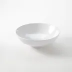 image of American Metalcraft NBW56 56 Oz White Melamine Noodle Bowl, 10" Diameter x 3.4" Height