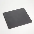 image of American Metalcraft PSB1416 Rectangular Black 16" Pizza Stone with Nera Nano Enamel Finish