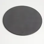 image of American Metalcraft PSB16 Pizza Stone – 16" Round Black Nera Nano Enamel, Heat Retention Baking Surface