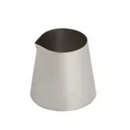 image of American Metalcraft SCM3 Creamer Pitcher, 2-1/2 oz (2" Dia x 2" H) Round Unhandled Stainless Steel
