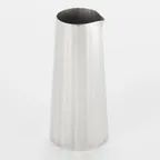 image of American Metalcraft SCMC6 Stainless Steel Crimped Creamer Pitcher, 6 oz Capacity, Polished Finish