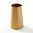 image of American Metalcraft SCMG4 Evolution Creamer, 4.5 oz, 2″ Dia × 3½″ H, Stainless Steel, Satin Gold