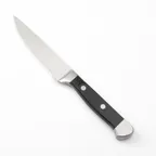 image of American Metalcraft SSSK Steak Knife - Stamped 5-1/8" Blade, 10-1/4" Overall, Stainless Steel Handle