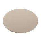 image of American Metalcraft STONE15 Pizza Baking Stone, 15" Diameter x 3/8" Height, Round Ceramic, Hand Wash Only