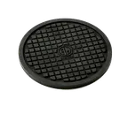 image of American Metalcraft TRVR5 Trivet, 5" Round Silicone Black, 1/4" Height, Heat‑Resistant