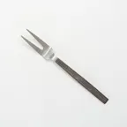 image of American Metalcraft WVAF10 Cold Meat Serving Fork, 10" Wavy Aged 18/0 Stainless Steel