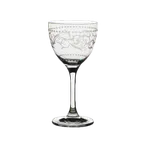 image of Steelite 4854RA351 Nick & Nora Dots Cocktail Glass, 5.5 oz (2.75" x 5.875"), Stem Glass - 1 Dozen