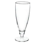 image of Steelite 4920Q110 - Footed Pilsner Glass, 19.5 Oz (3.25" x 8.5"), Glass, 17‑20 Oz Capacity - 6/Case