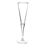 image of Steelite 4945Q402 - Champagne Flute Wine Glass, 5.5 oz, 2.75" x 9.25" Stem Glass - 1 Dozen