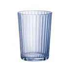image of Steelite 499101Q014 - Tumbler, 17.0 oz (3.5"W x 4.75"H), Soda Lime Glass, Sapphire Blue - 1 Dozen