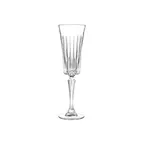image of Steelite 677RCR386 Flute, 7 oz (2.875" x 9.375") Lead‑Free Crystal Dishwasher Safe - 1 Dozen