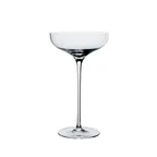 image of Steelite 83000WE112 Long Stem Champagne Coupe, 9.5 oz (4.25" x 7.625"), Non‑Tempered Glass - 1 Dozen