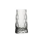 image of Steelite P420855 Highball Glass 12 Oz 3.0" x 5.5" Textured Soda Lime Glass Dishwasher Safe - 6/Case