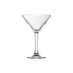 image of Steelite P440215 Martini Glass, 7.75 oz Clear Tempered Glass, 6‑5/8" H, 4‑1/2" M, 2‑7/8" B, 1 Dozen